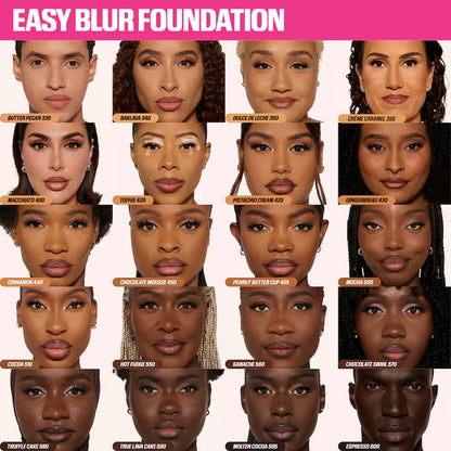 Easy Blur Natural Airbrush Foundation - für eine Filter-Finish Base