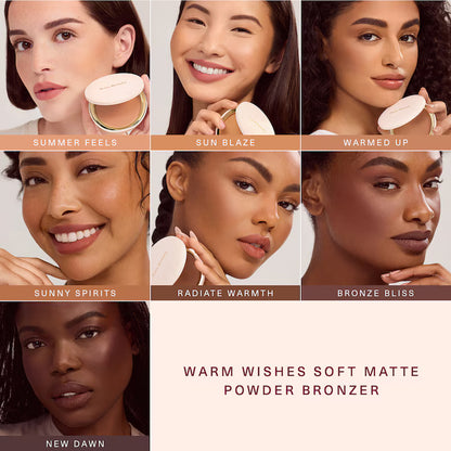 Warm Wishes Soft Matte Powder Bronzer - Matte and soft bronzing powder